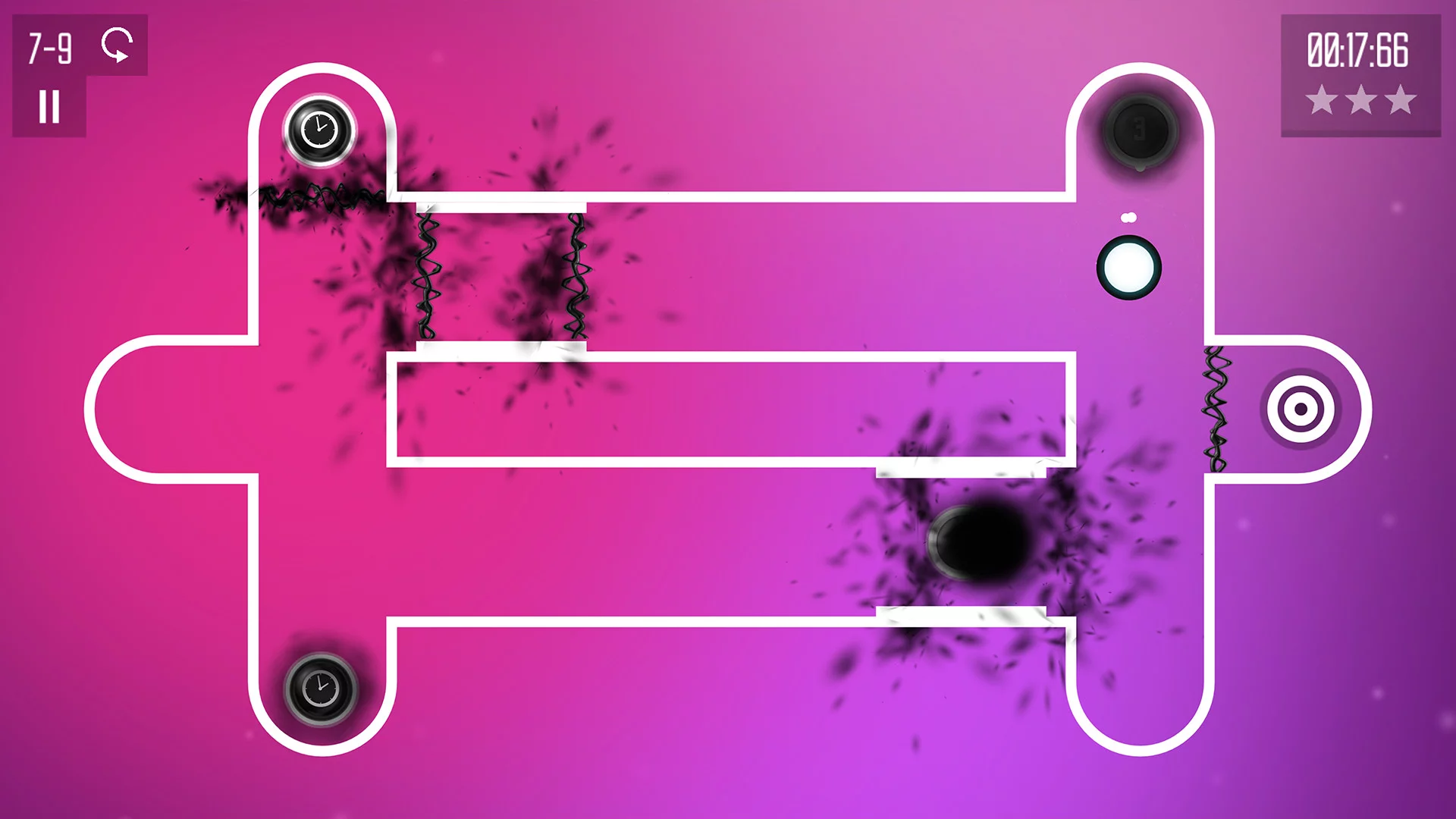 Изображение игры: Spiral Splatter