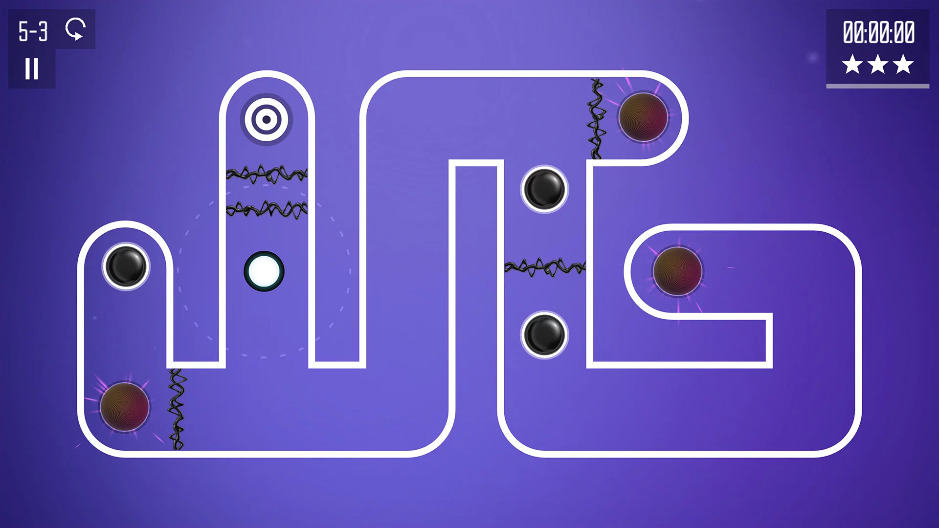 Изображение игры: Spiral Splatter