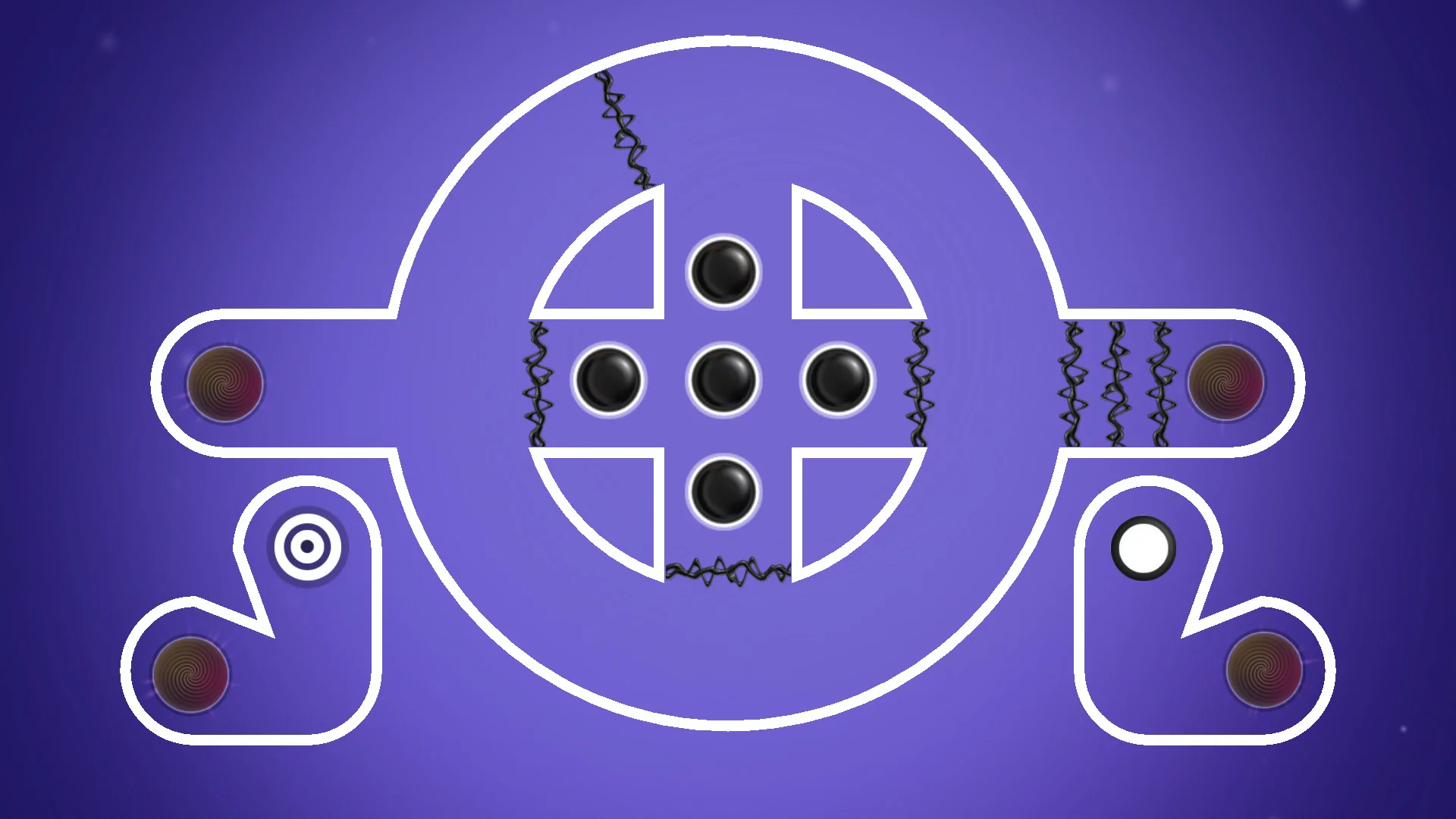 Изображение игры: Spiral Splatter