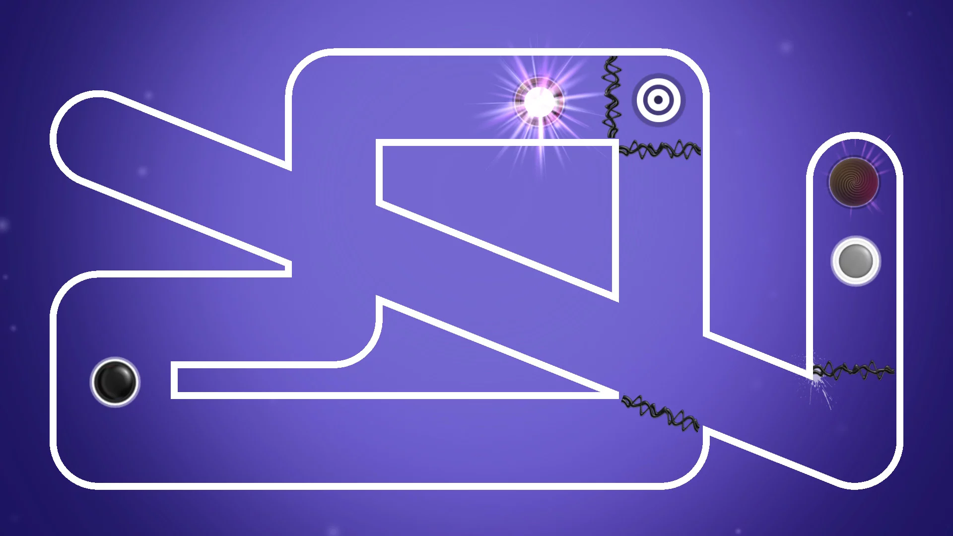 Изображение игры: Spiral Splatter
