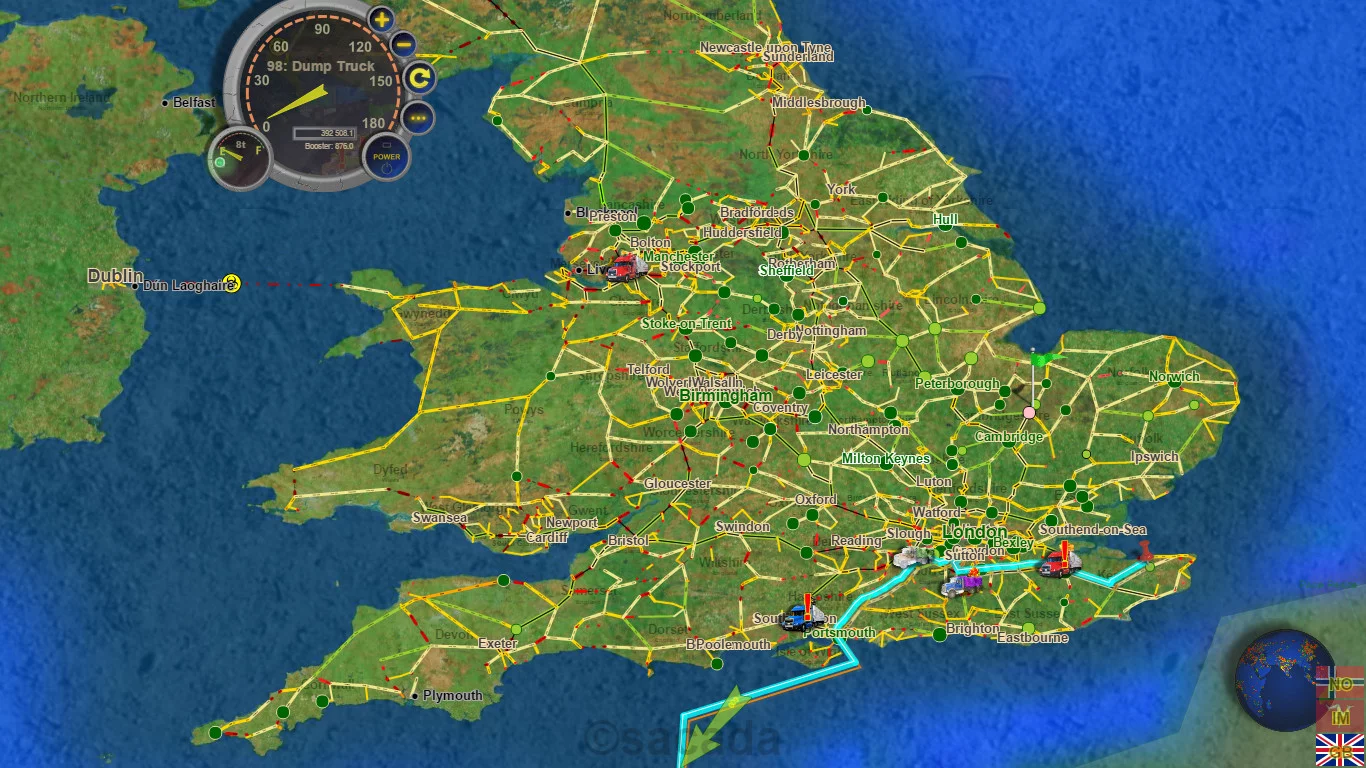 Изображение игры: LOGistICAL: British Isles