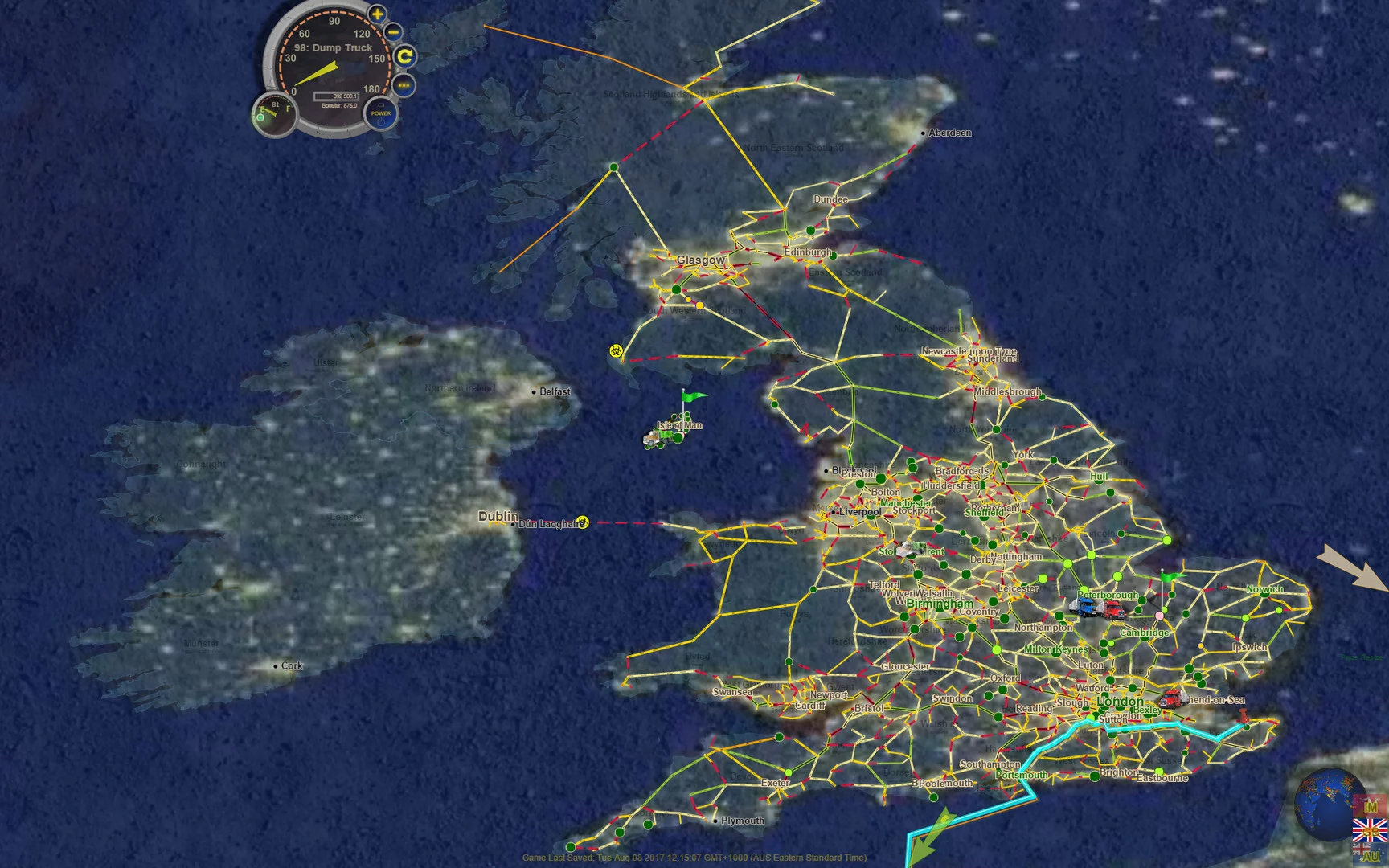 Изображение игры: LOGistICAL: British Isles