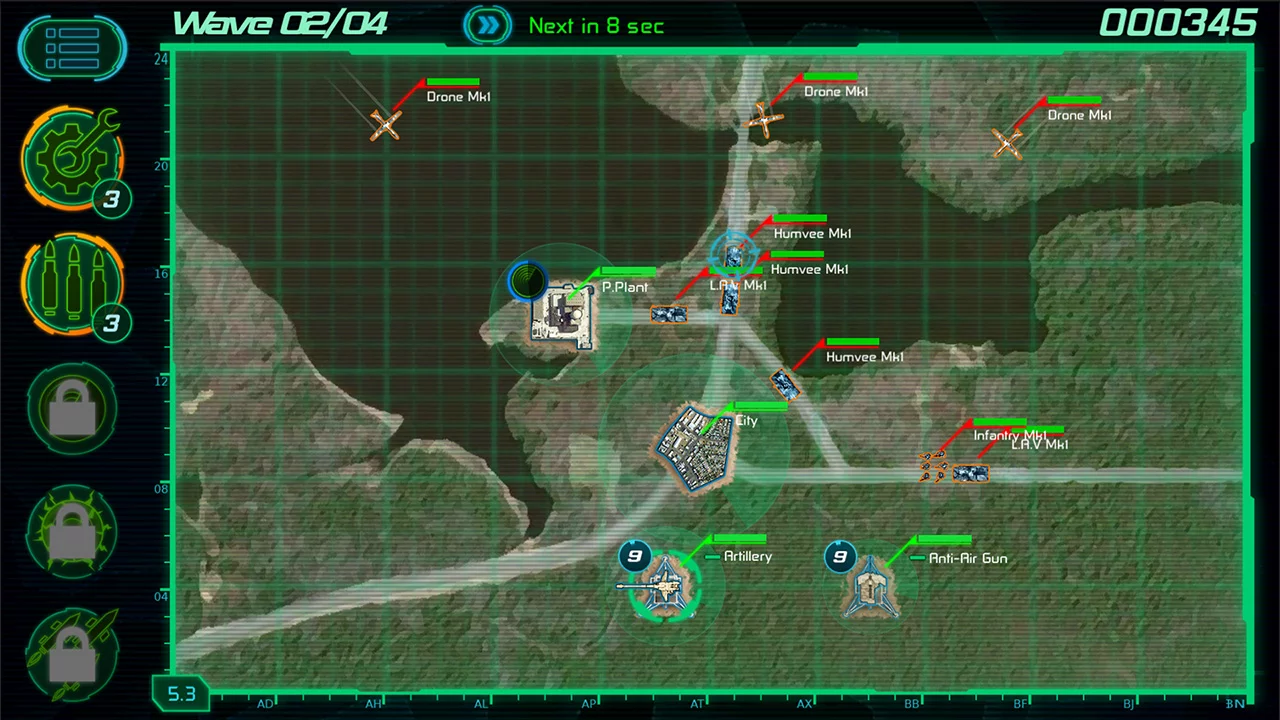 Изображение игры: Radar Defense