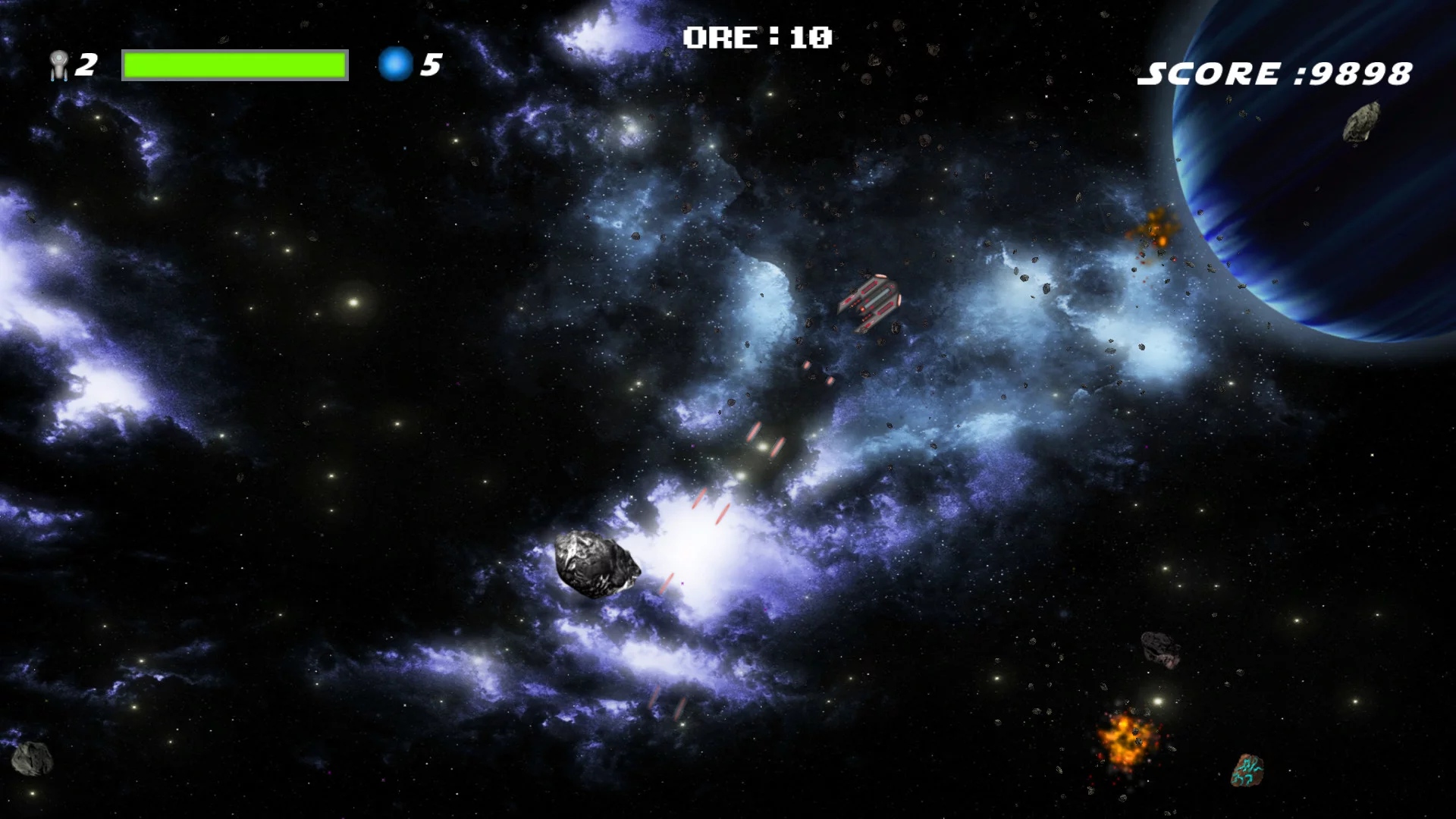 Изображение игры: Asteroid Hunter