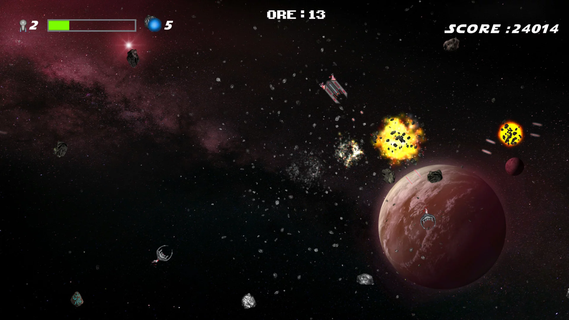 Изображение игры: Asteroid Hunter
