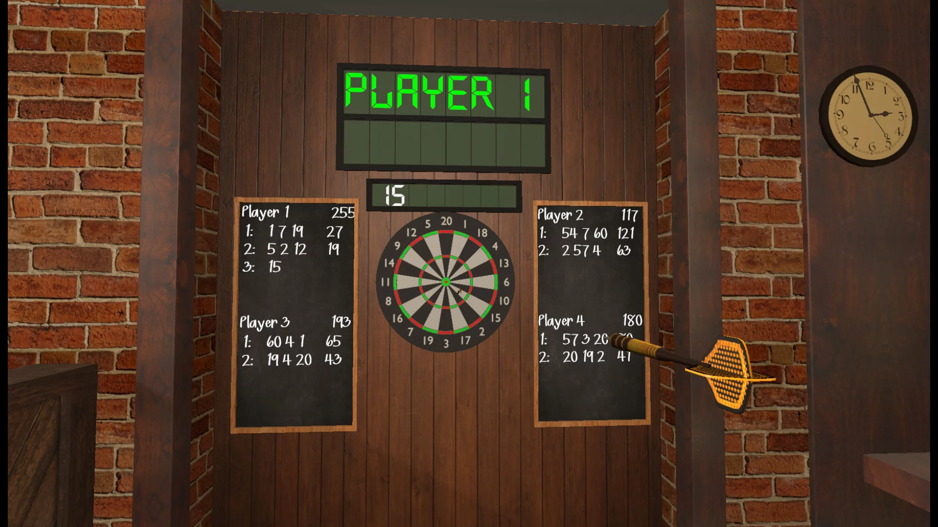 Изображение игры: VR Darts Zone
