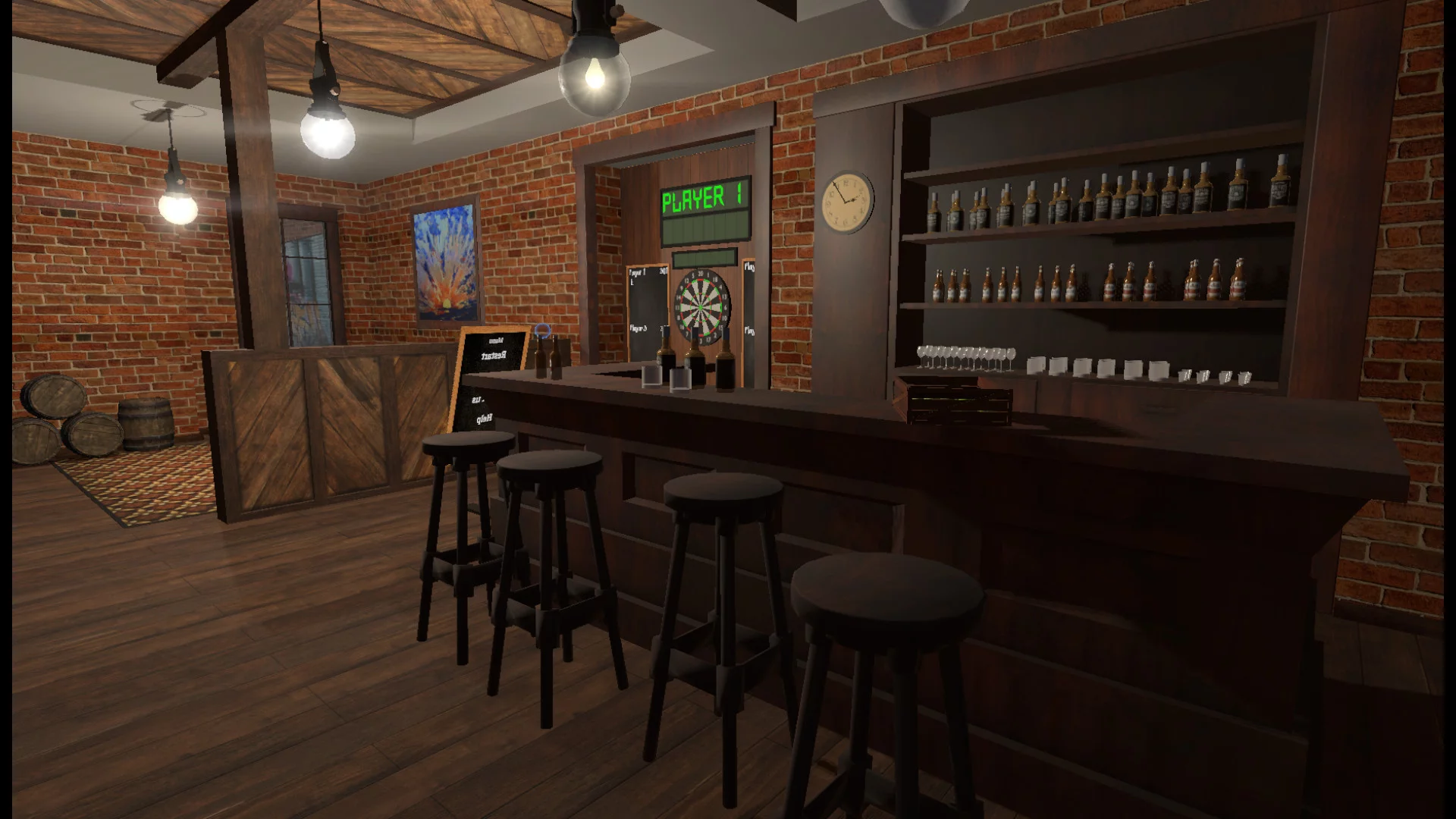 Изображение игры: VR Darts Zone