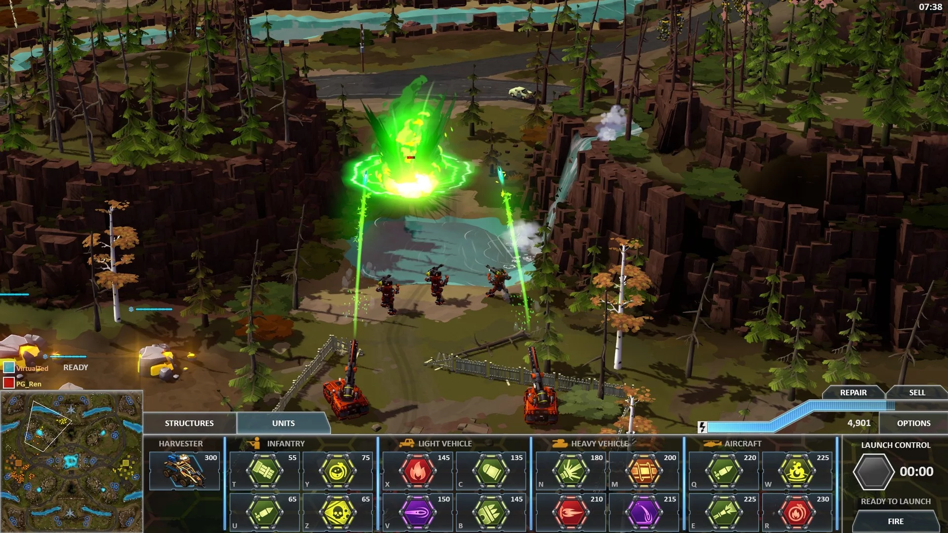 Изображение игры: Forged Battalion