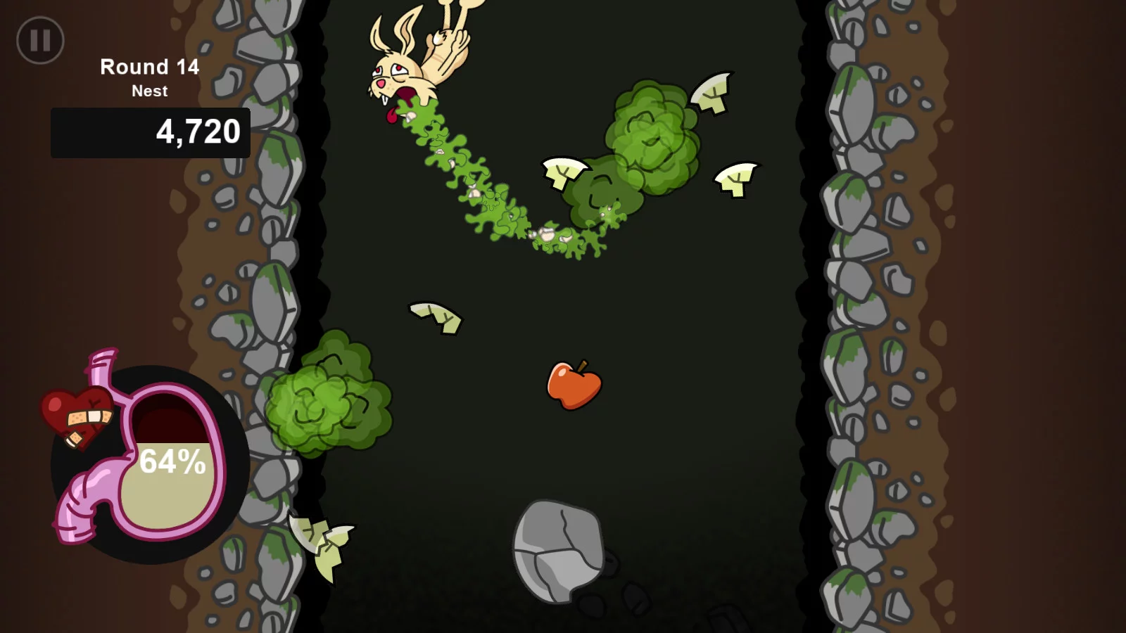 Изображение игры: Fatty Rabbit Hole