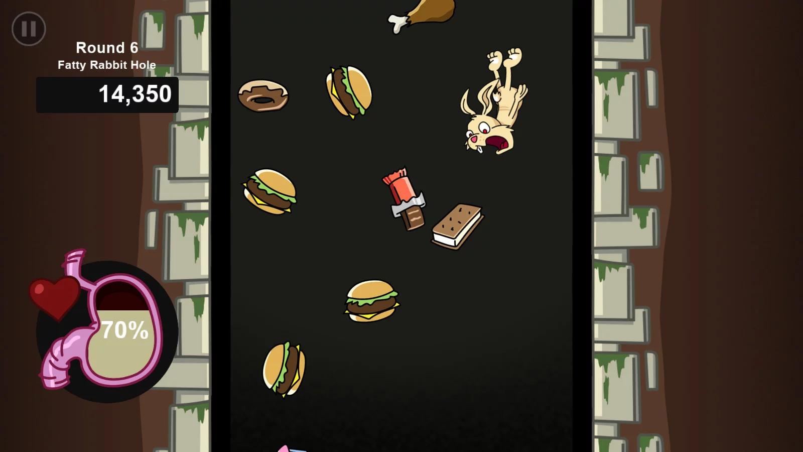 Изображение игры: Fatty Rabbit Hole