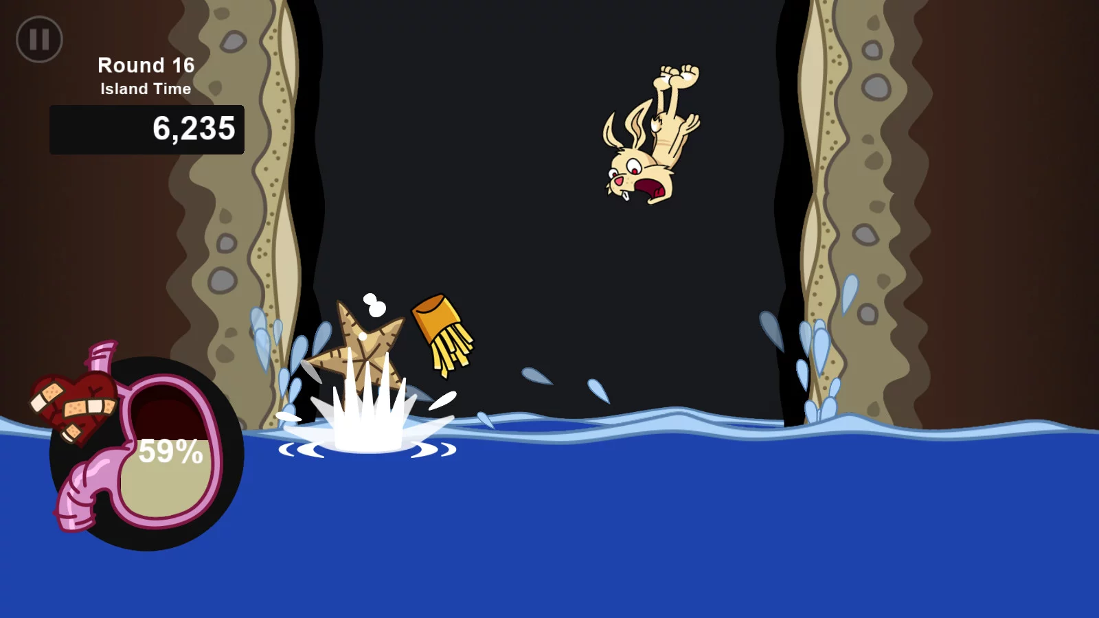 Изображение игры: Fatty Rabbit Hole