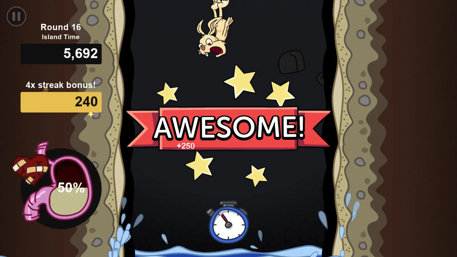 Изображение игры: Fatty Rabbit Hole