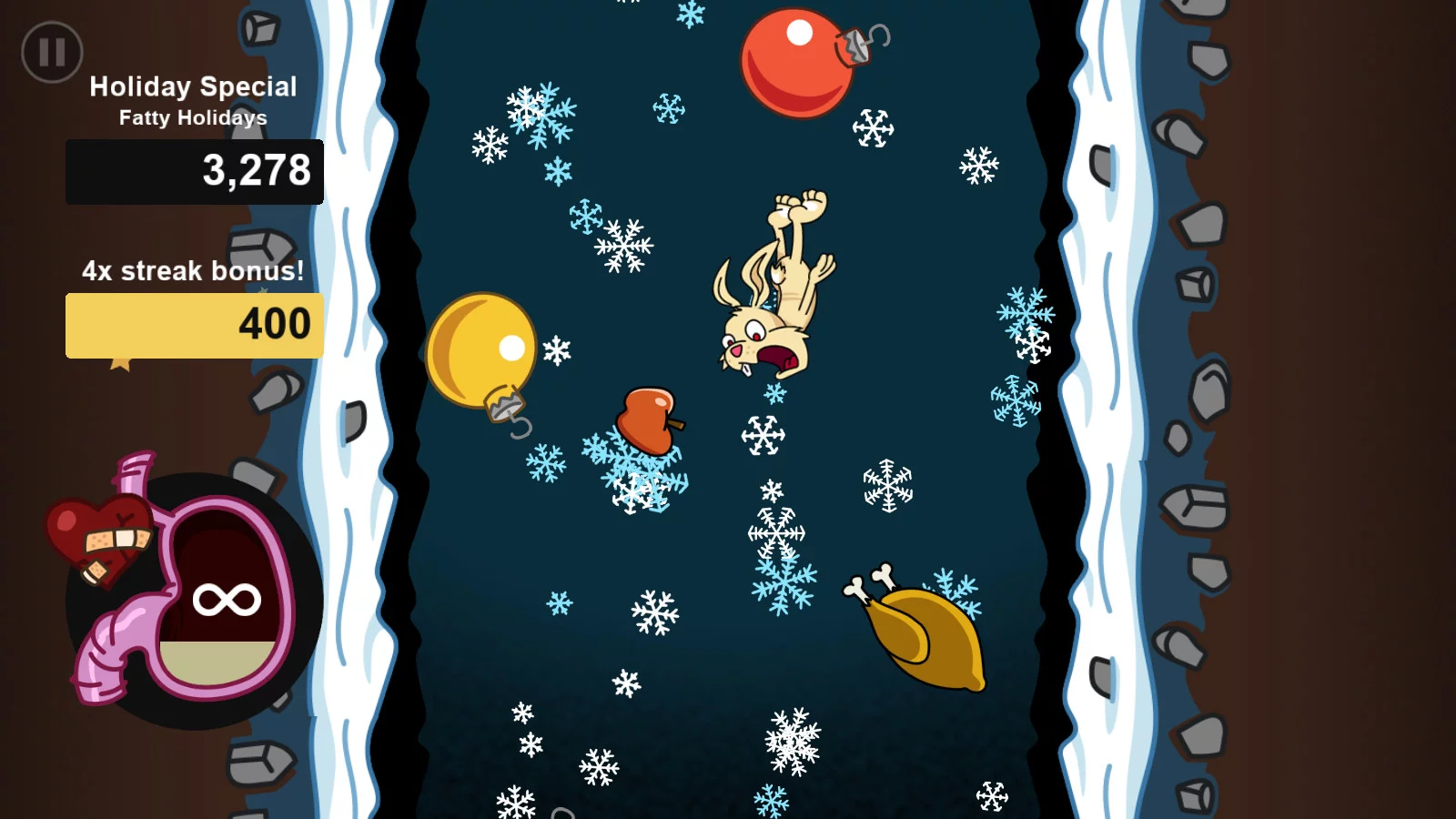 Изображение игры: Fatty Rabbit Hole