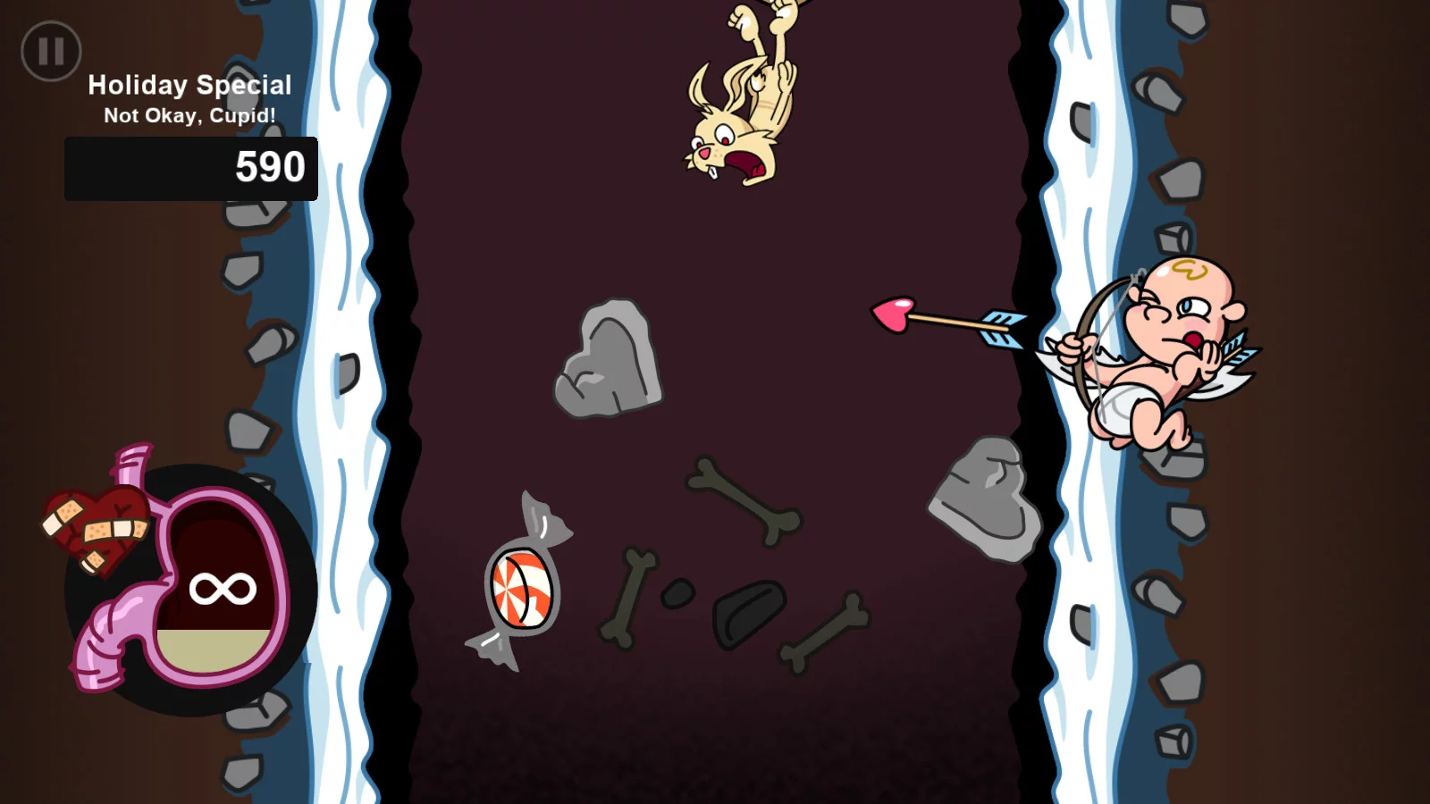 Изображение игры: Fatty Rabbit Hole