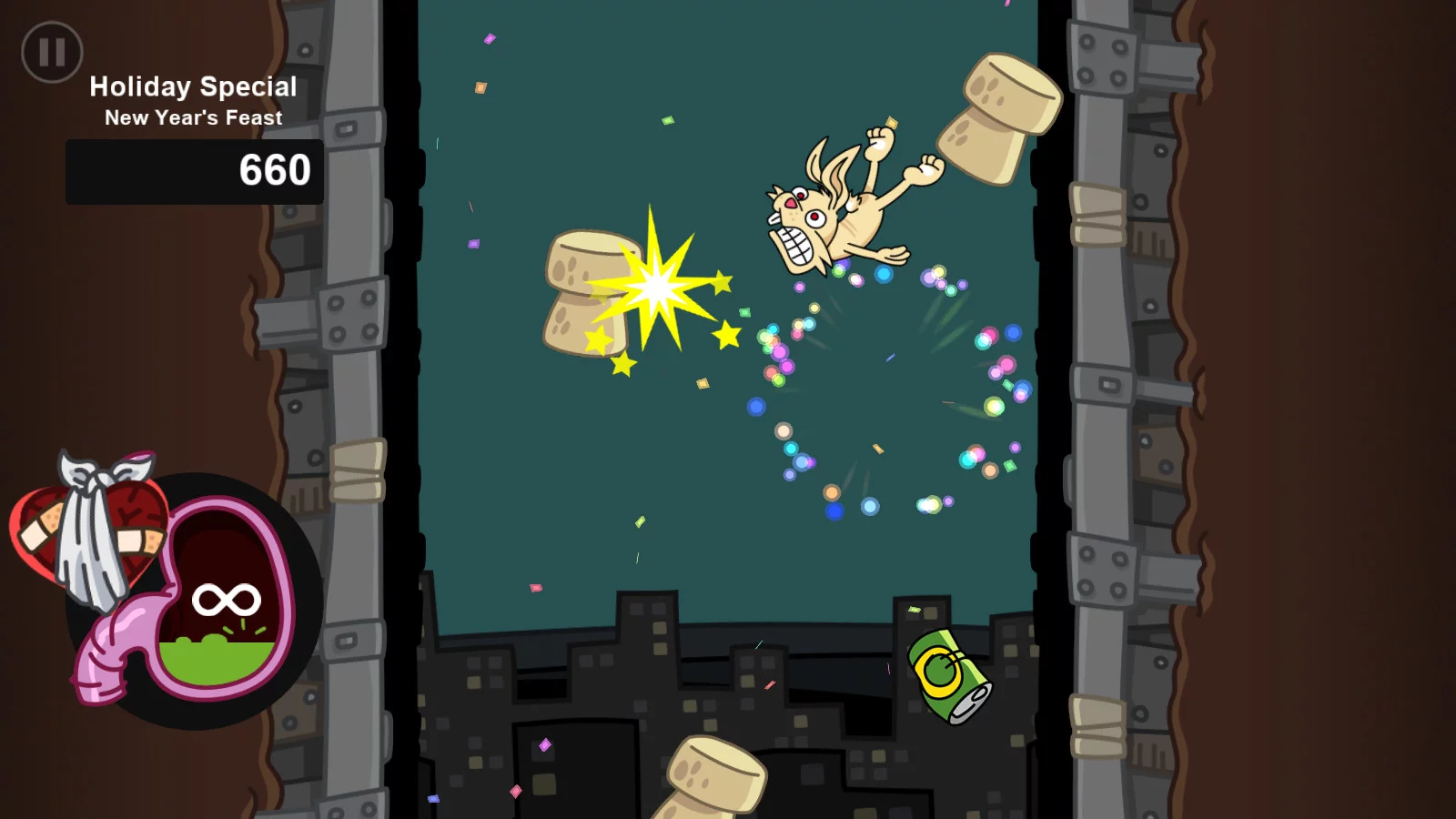 Изображение игры: Fatty Rabbit Hole