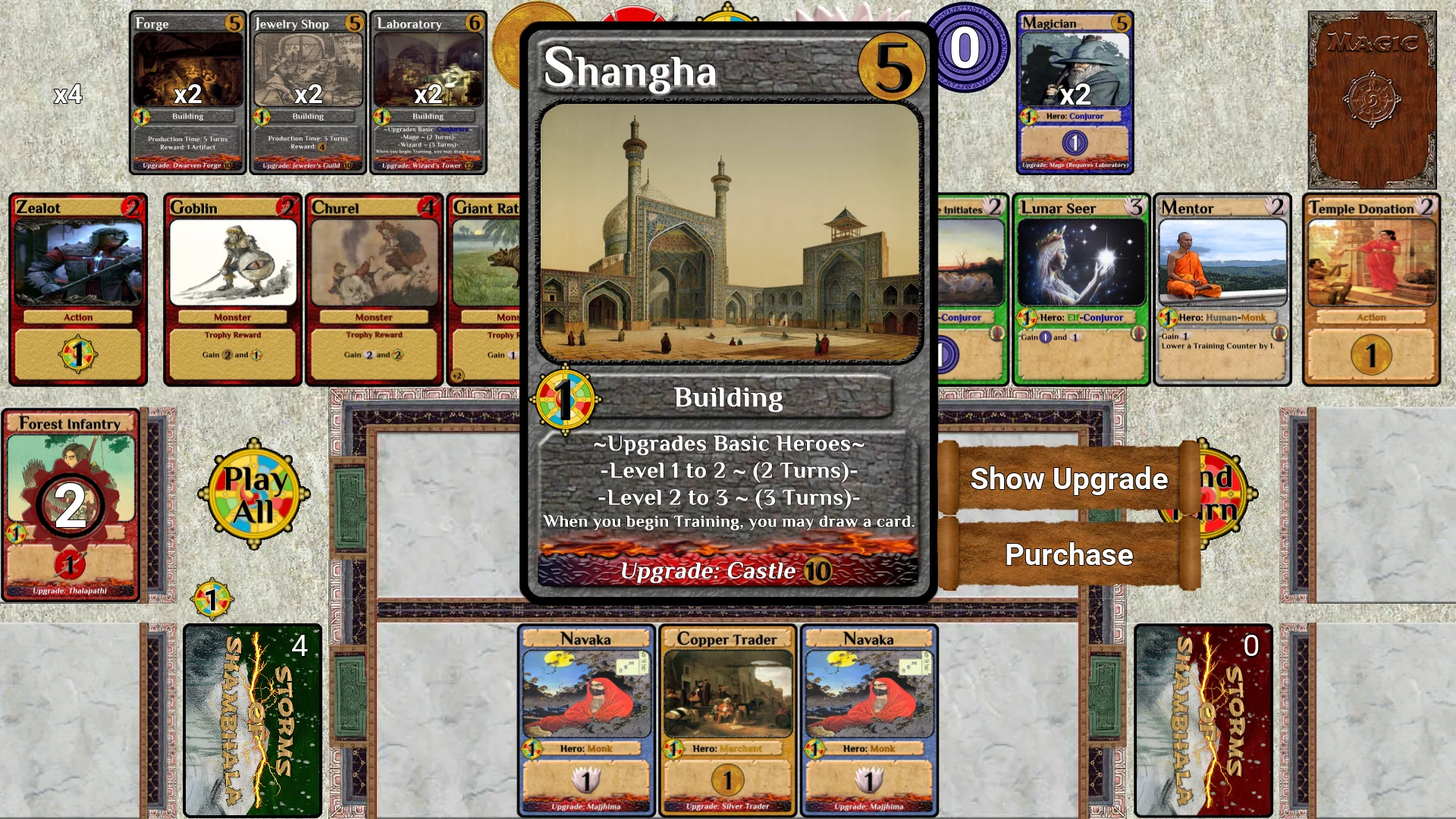 Изображение игры: Storms of Shambhala