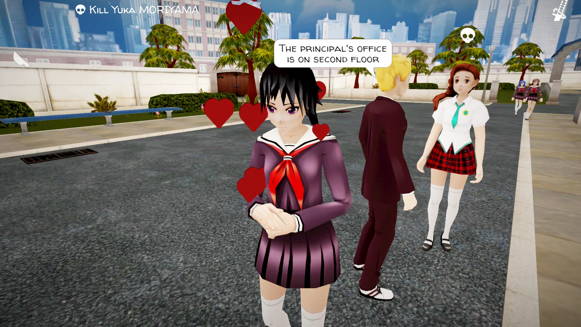 Изображение игры: Yandere School