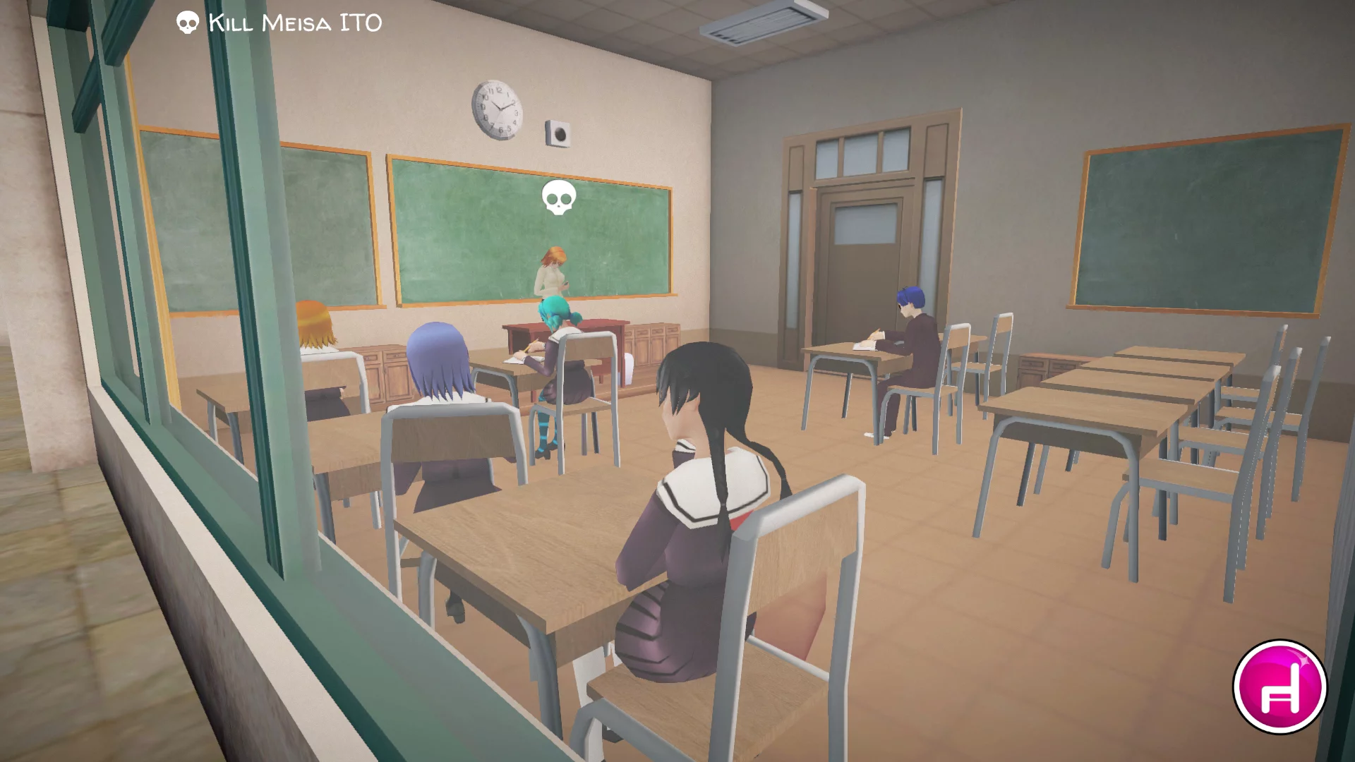 Изображение игры: Yandere School