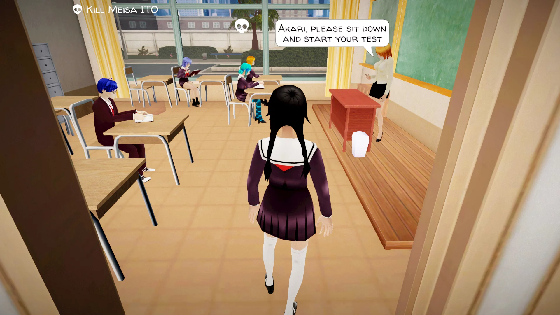 Изображение игры: Yandere School
