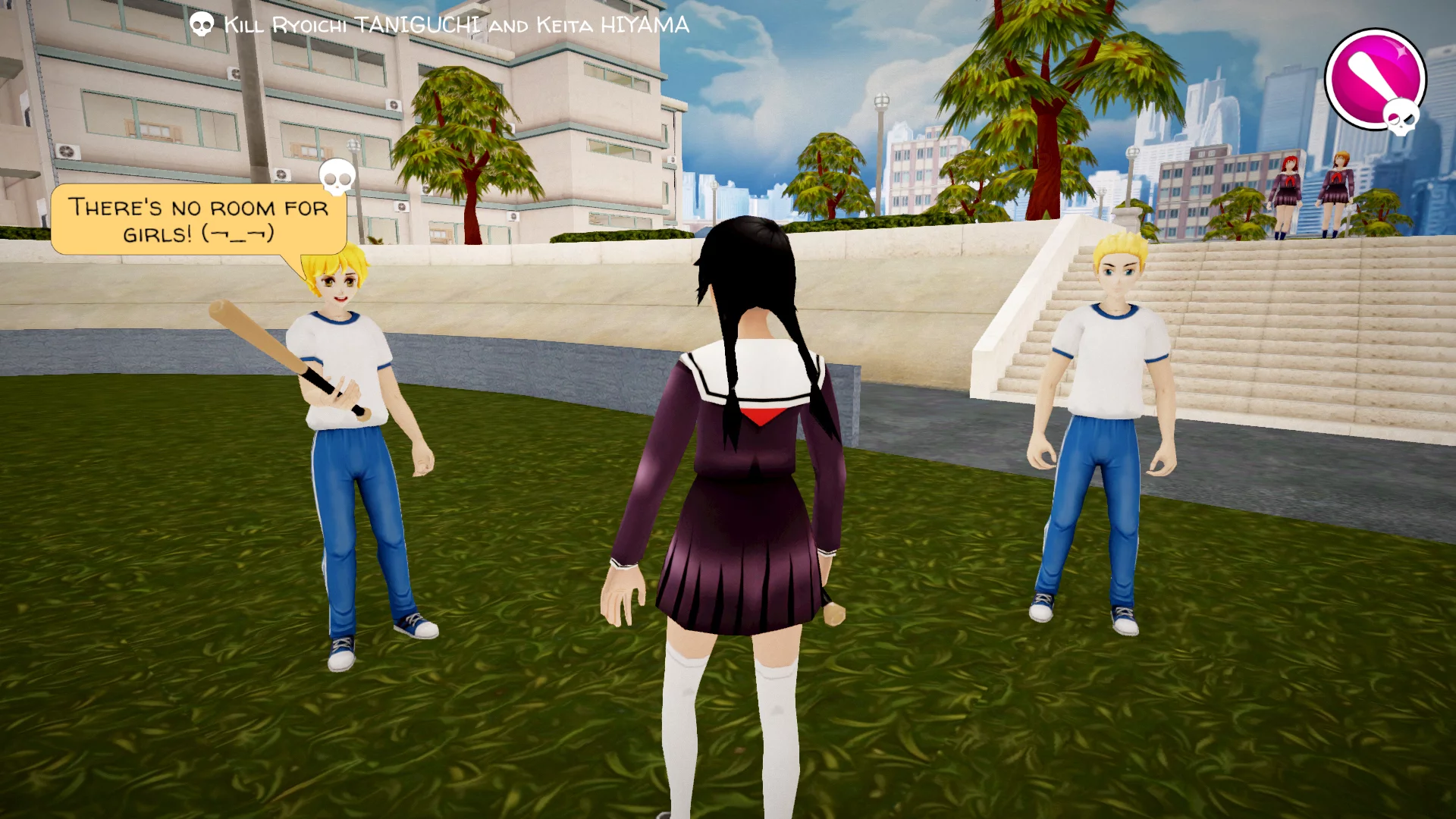 Изображение игры: Yandere School