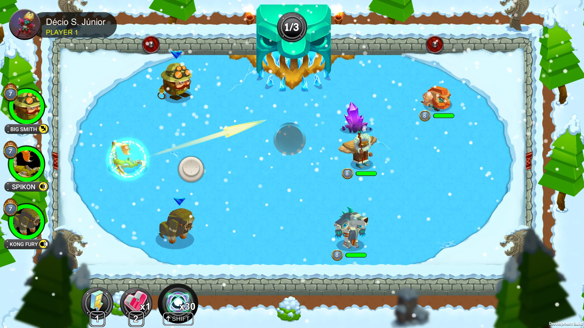 Изображение игры: Tiny Force Deluxe