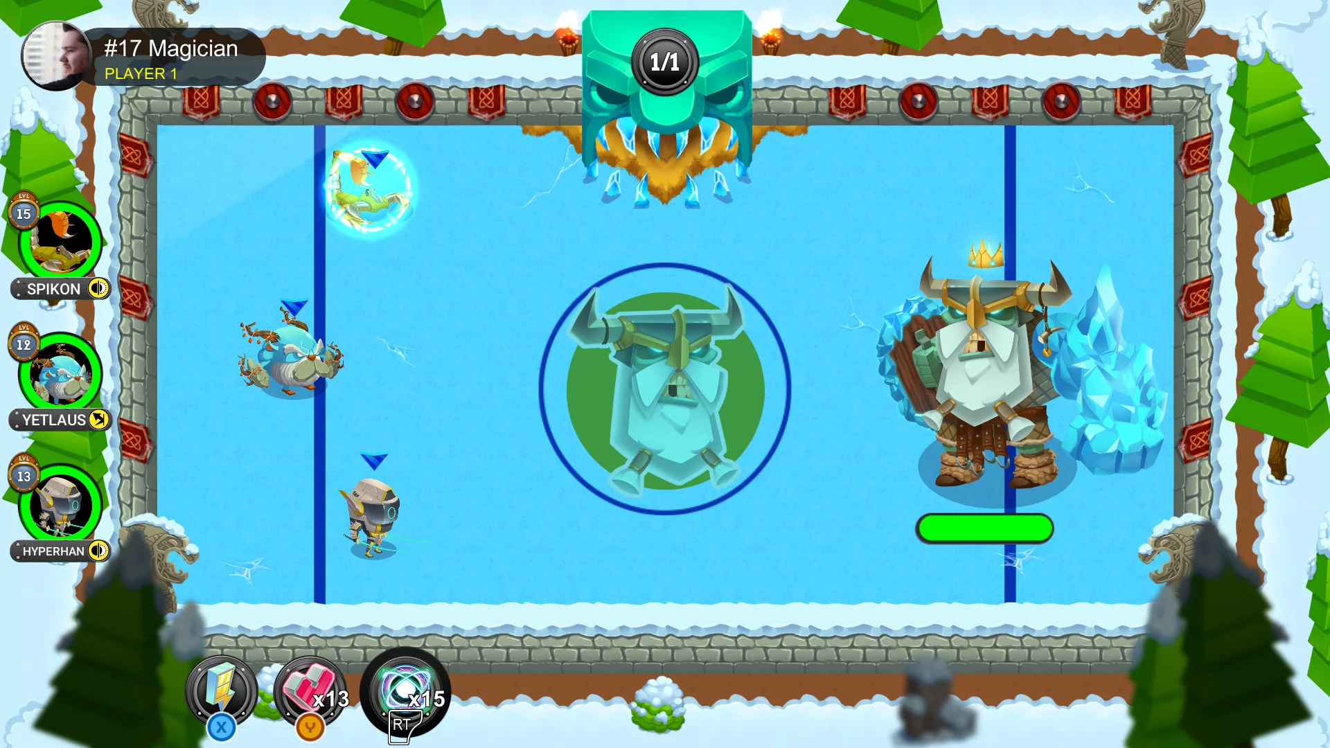 Изображение игры: Tiny Force Deluxe