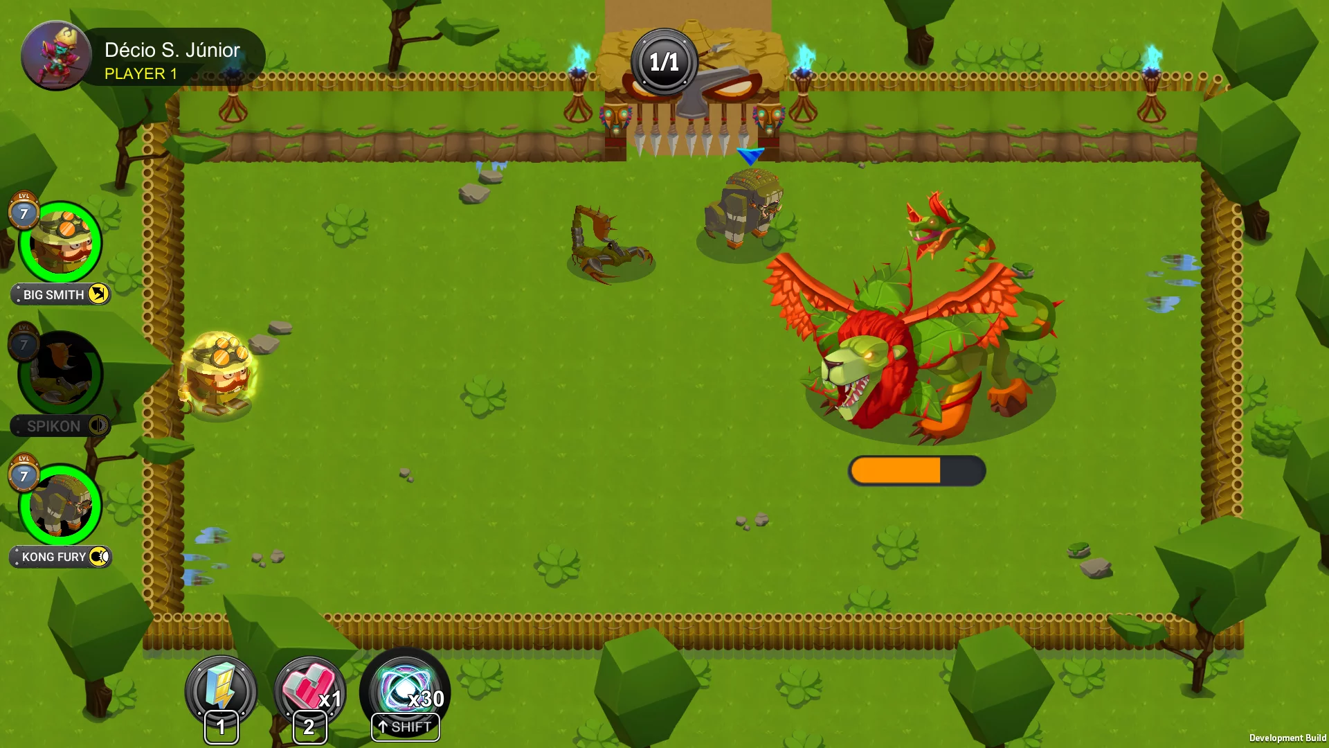 Изображение игры: Tiny Force Deluxe