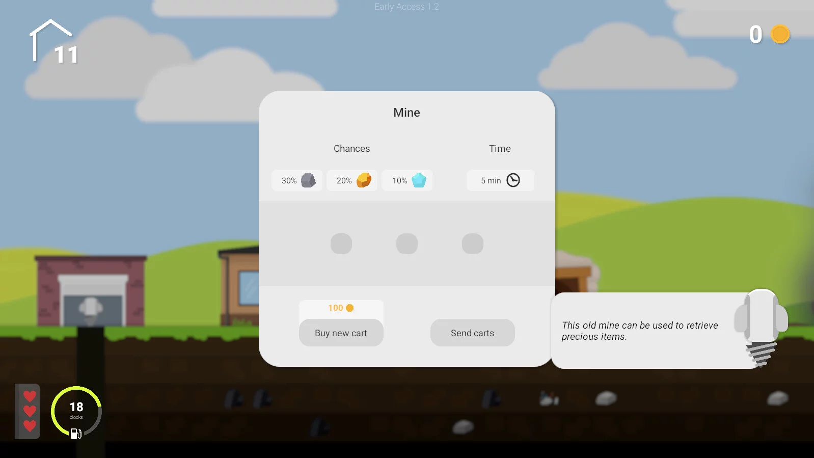 Изображение игры: MineDrill Redux