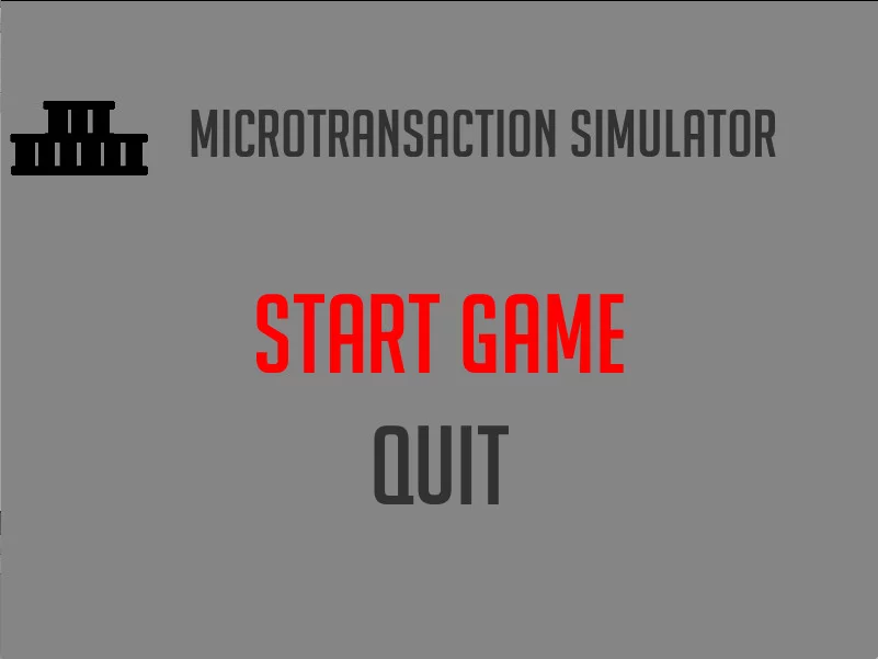 Изображение игры: Microtransaction Simulator