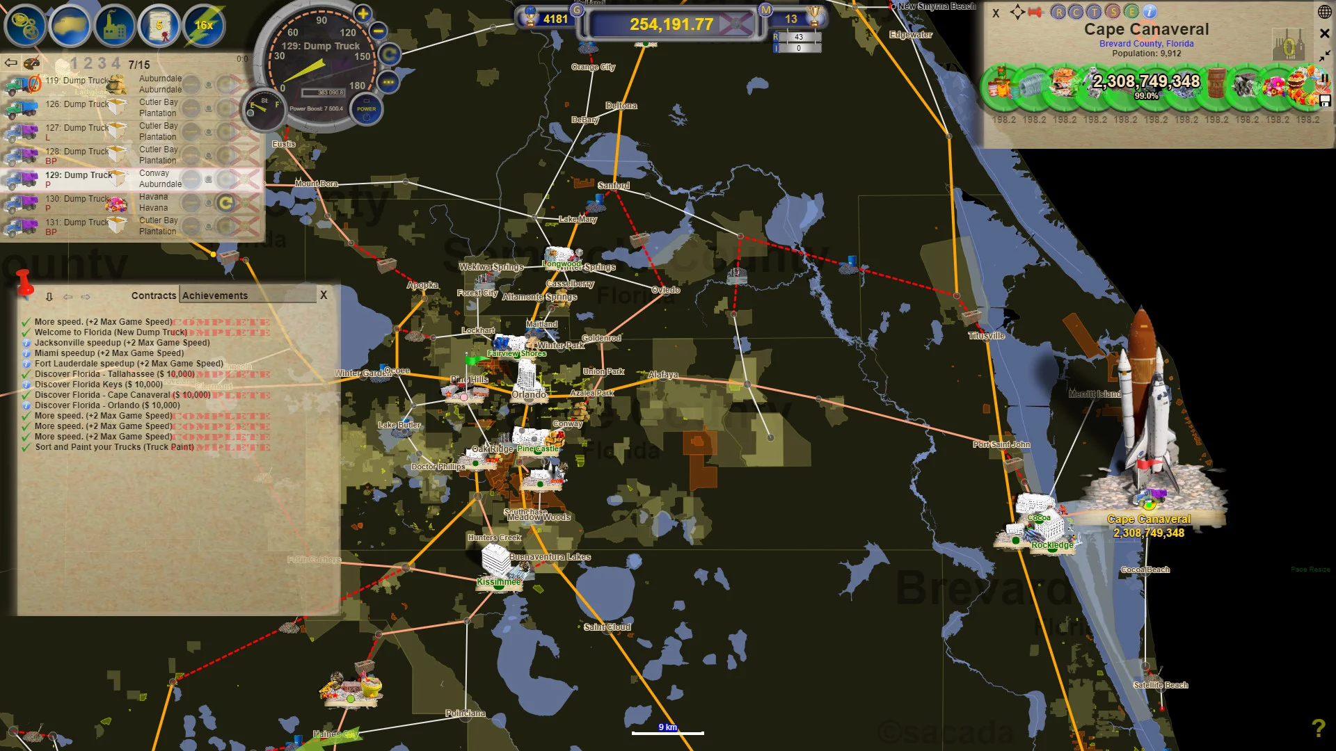 Изображение игры: LOGistICAL: USA - Florida