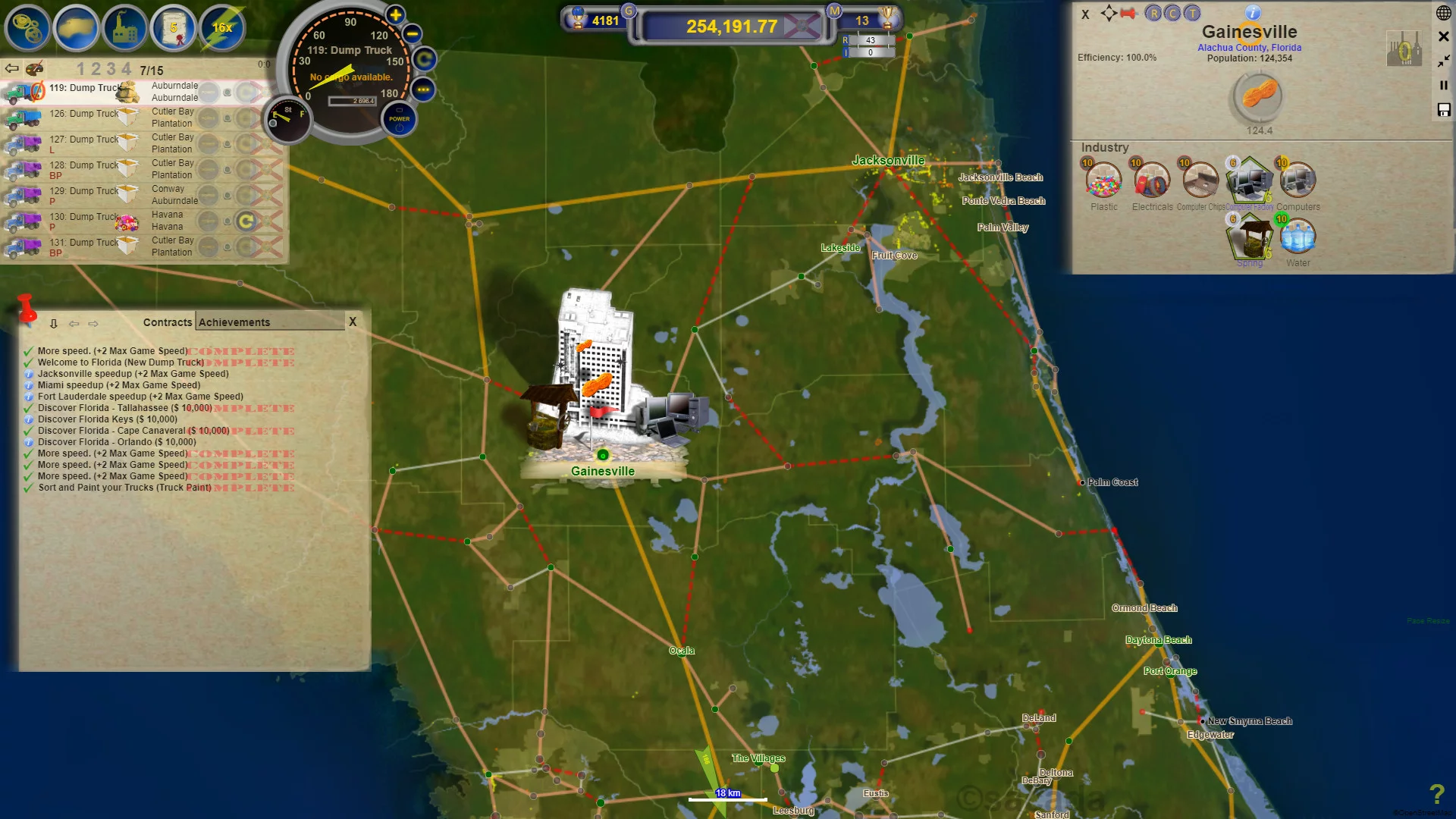 Изображение игры: LOGistICAL: USA - Florida