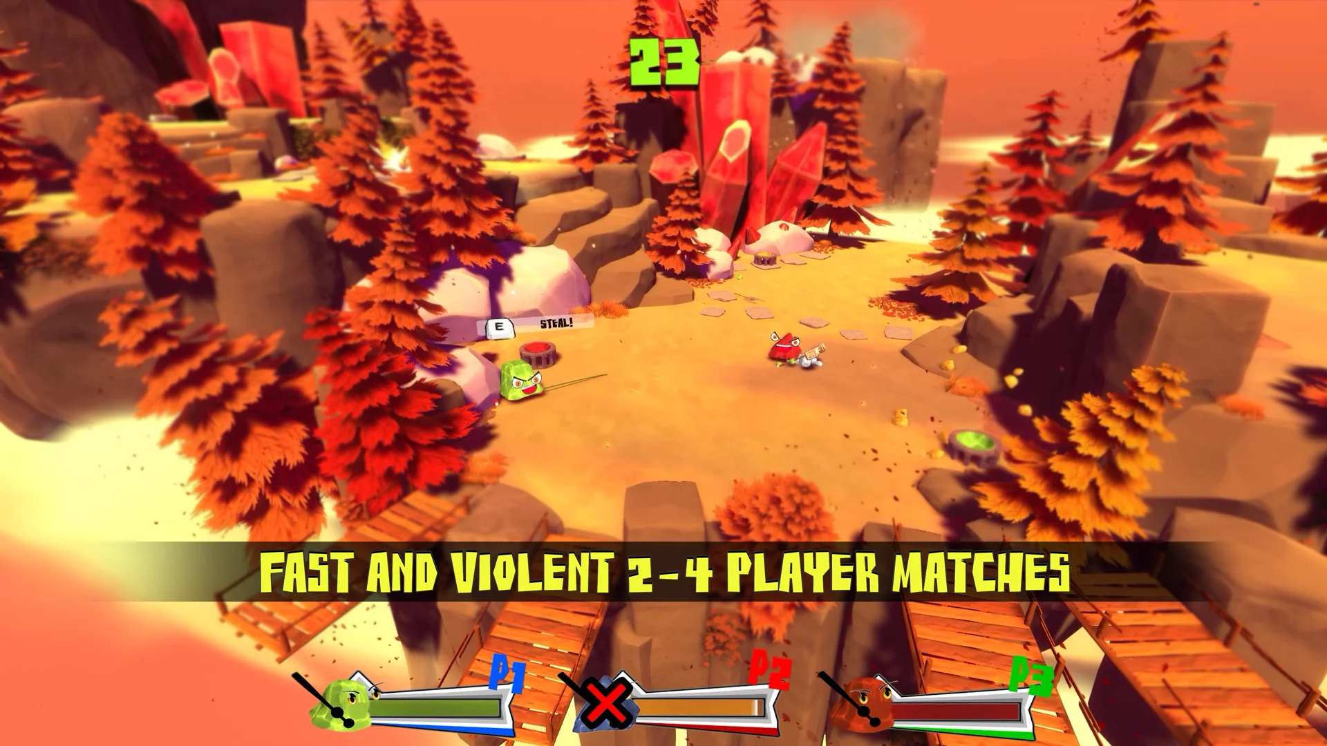 Изображение игры: Slimebrawl