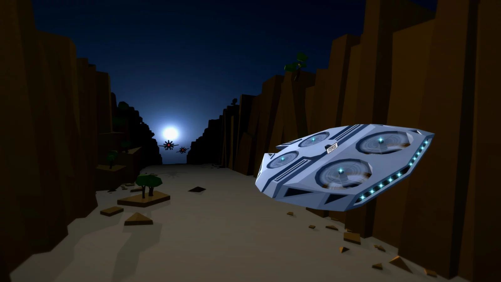 Изображение игры: Drone Racer: Canyons
