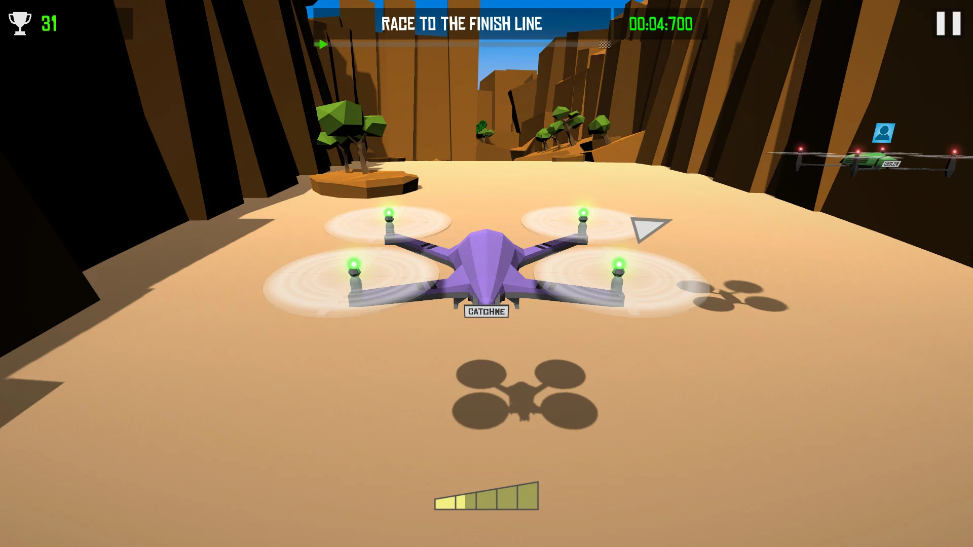 Изображение игры: Drone Racer: Canyons