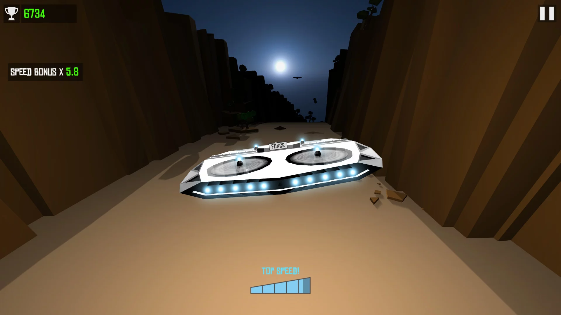 Изображение игры: Drone Racer: Canyons