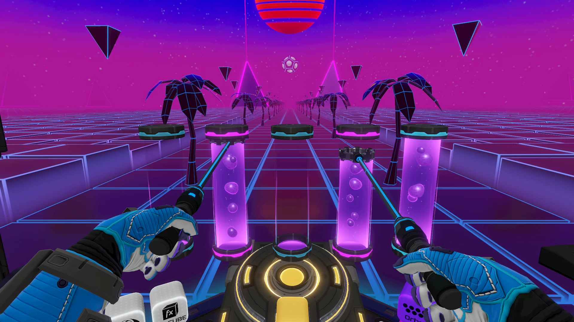 Изображение игры: Electronauts - VR Music