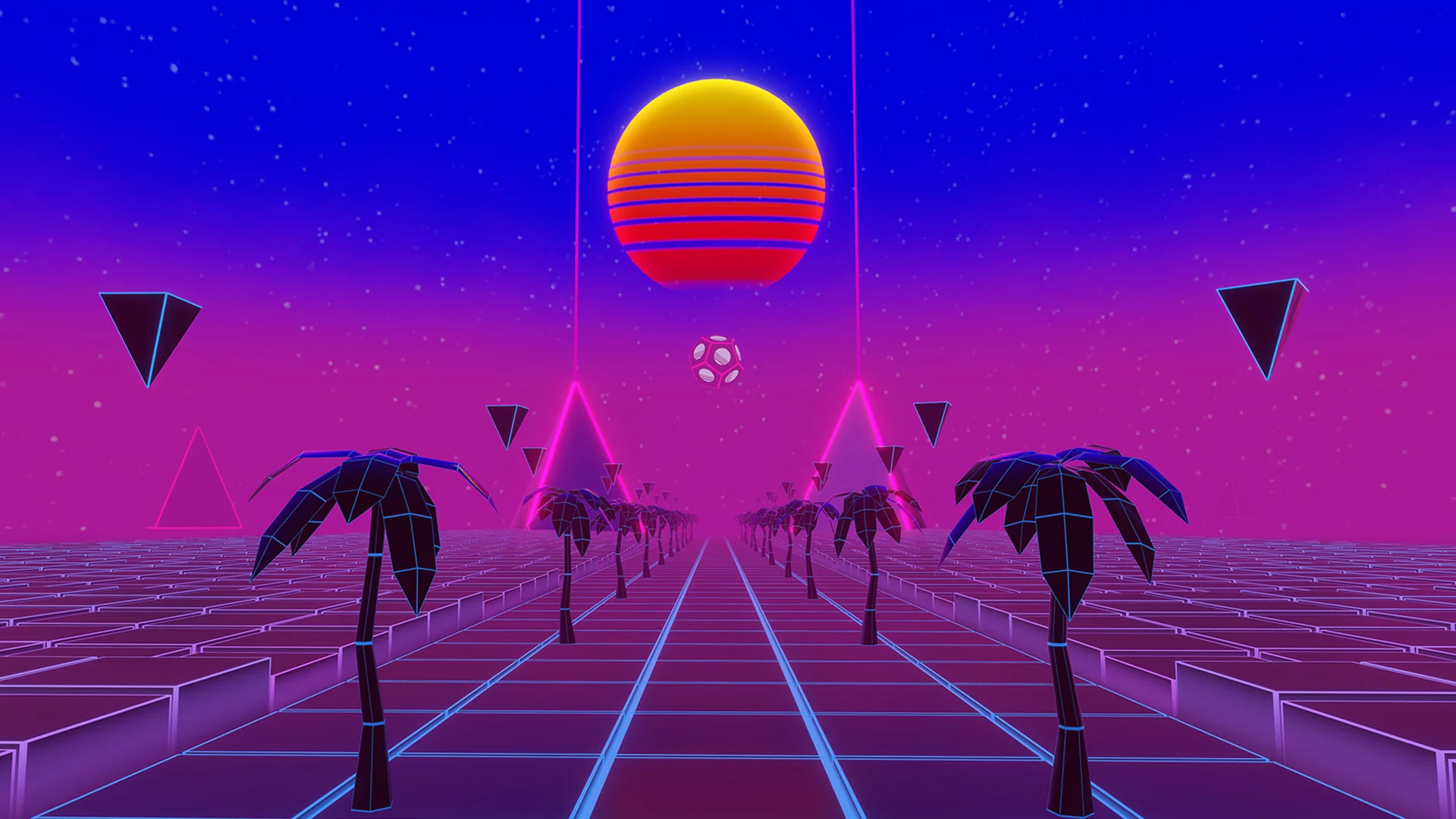 Изображение игры: Electronauts - VR Music