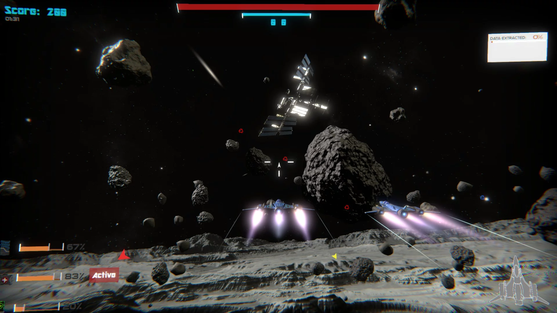 Изображение игры: Space Fighter
