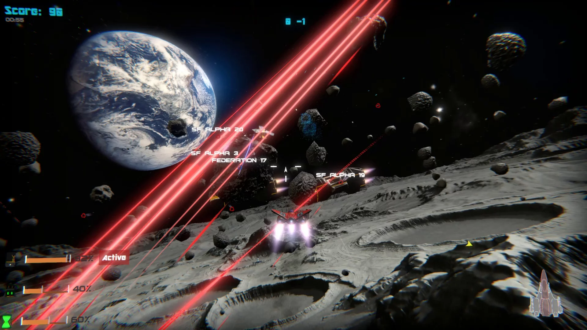 Изображение игры: Space Fighter