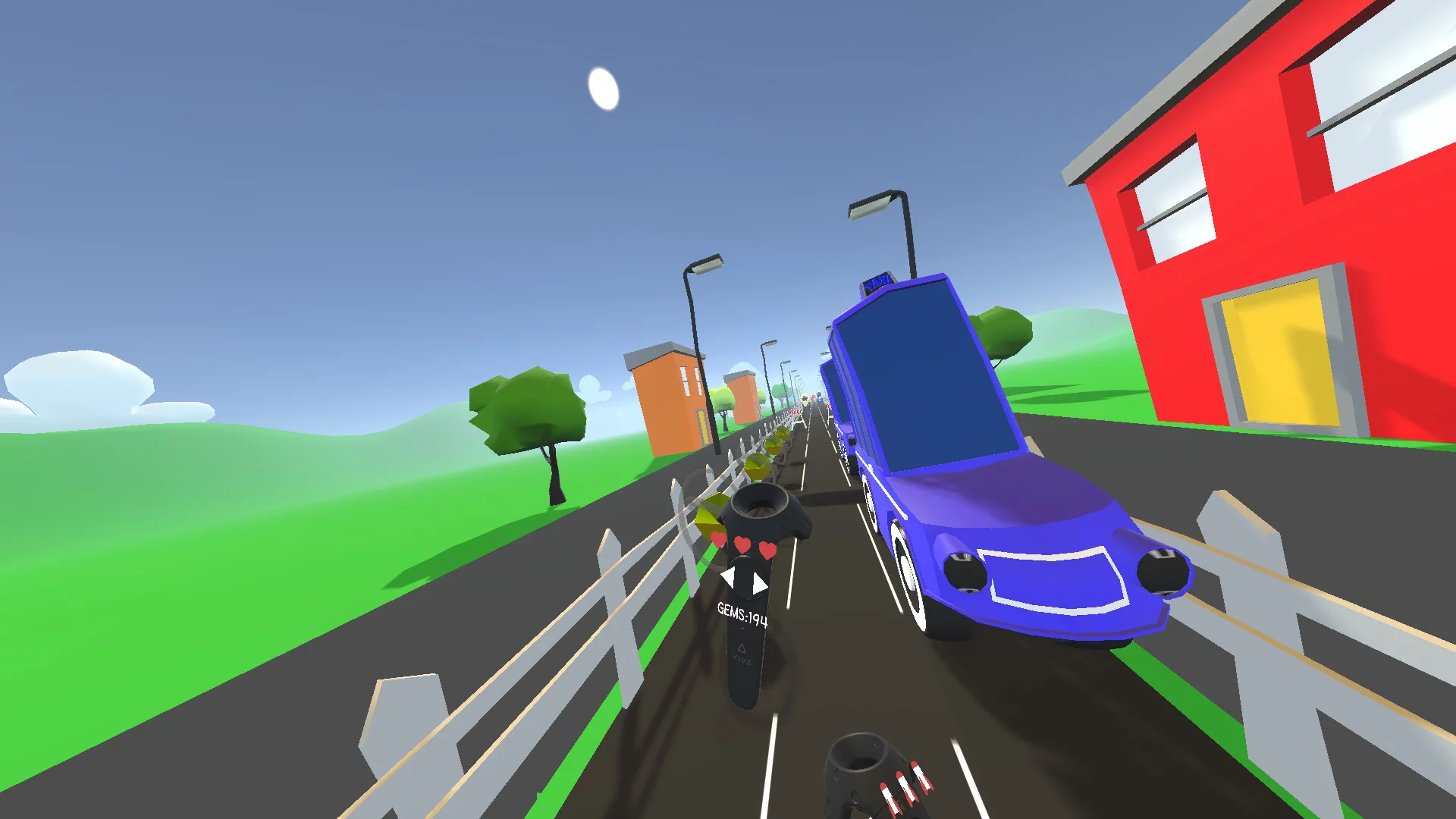 Изображение игры: RoadRunner VR