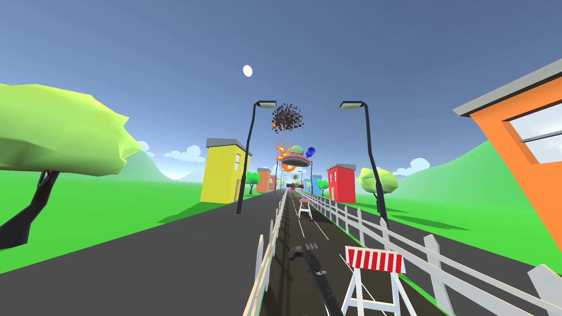 Изображение игры: RoadRunner VR