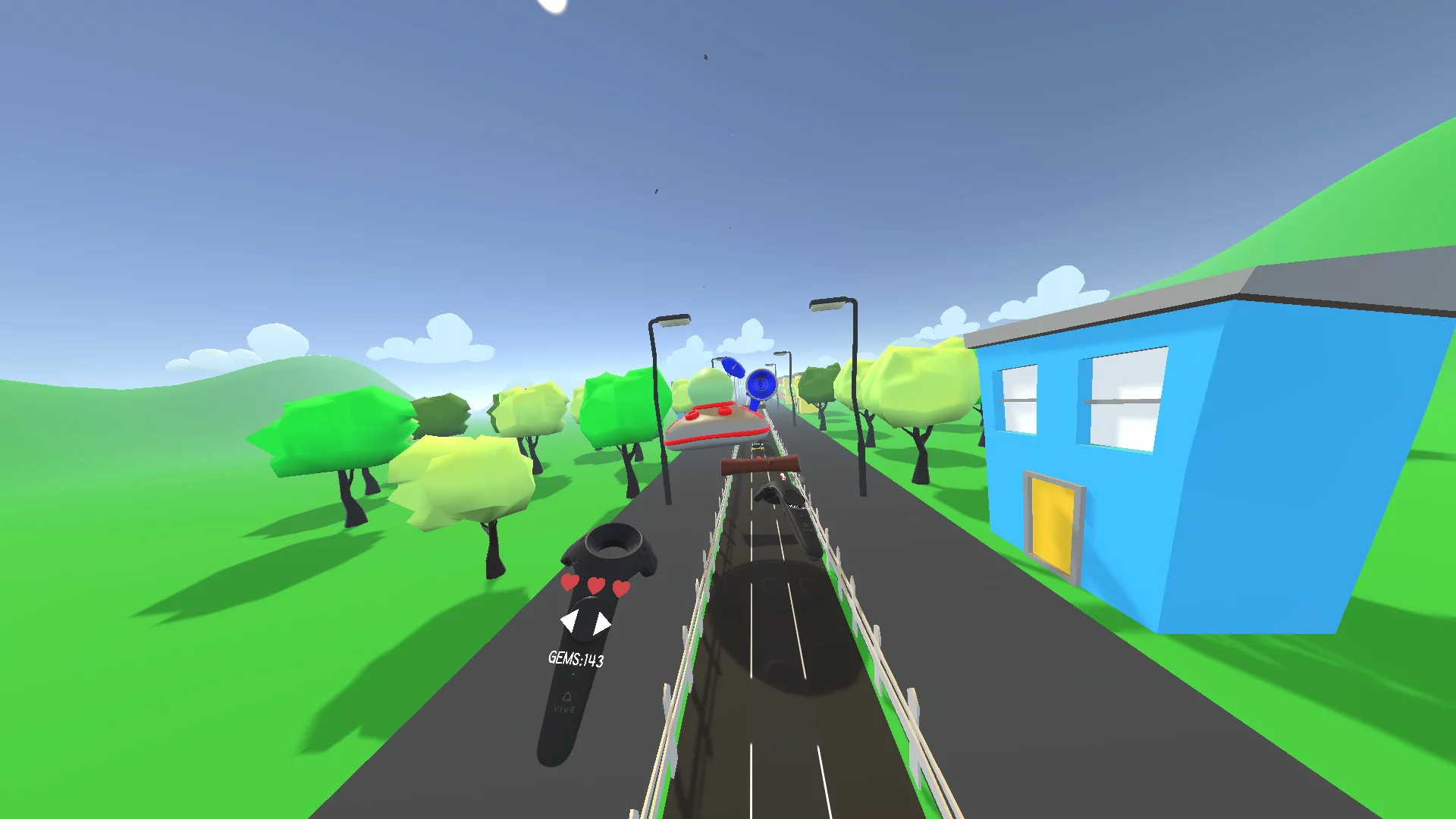 Изображение игры: RoadRunner VR