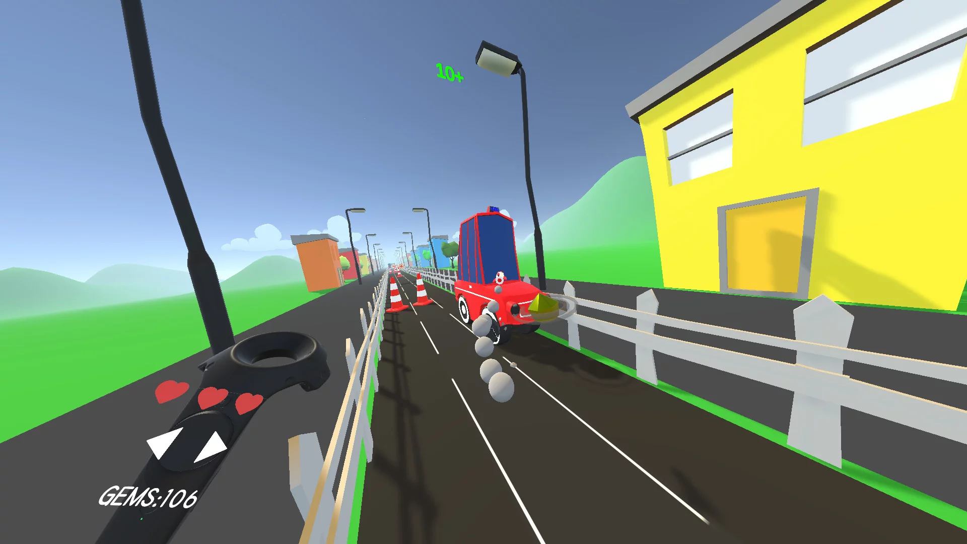 Изображение игры: RoadRunner VR