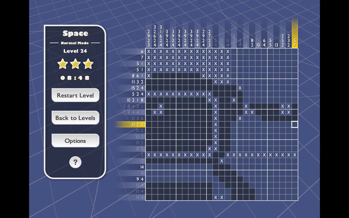Изображение игры: Pixel Puzzle Picross