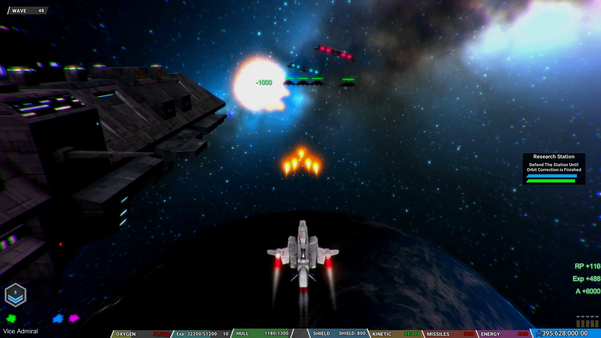 Изображение игры: Space Commander 9