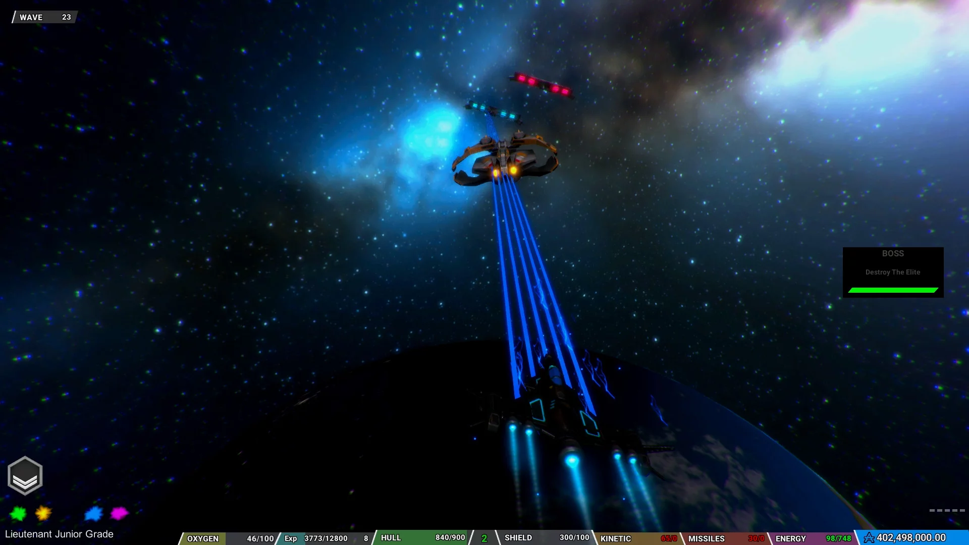 Изображение игры: Space Commander 9