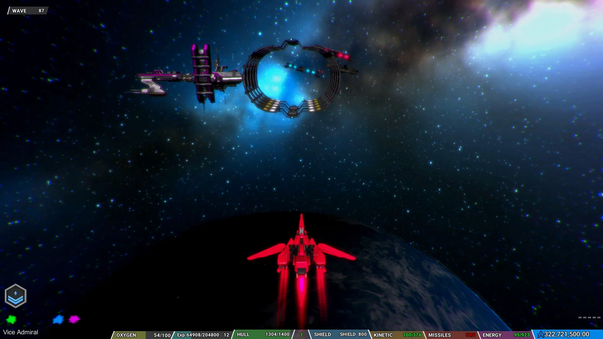 Изображение игры: Space Commander 9