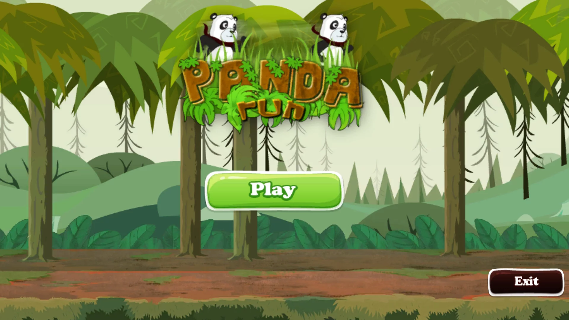 Изображение игры: Panda Run
