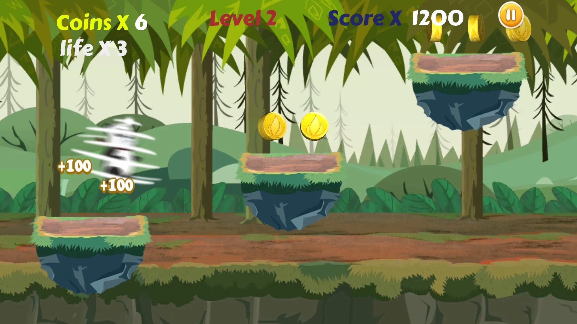Изображение игры: Panda Run