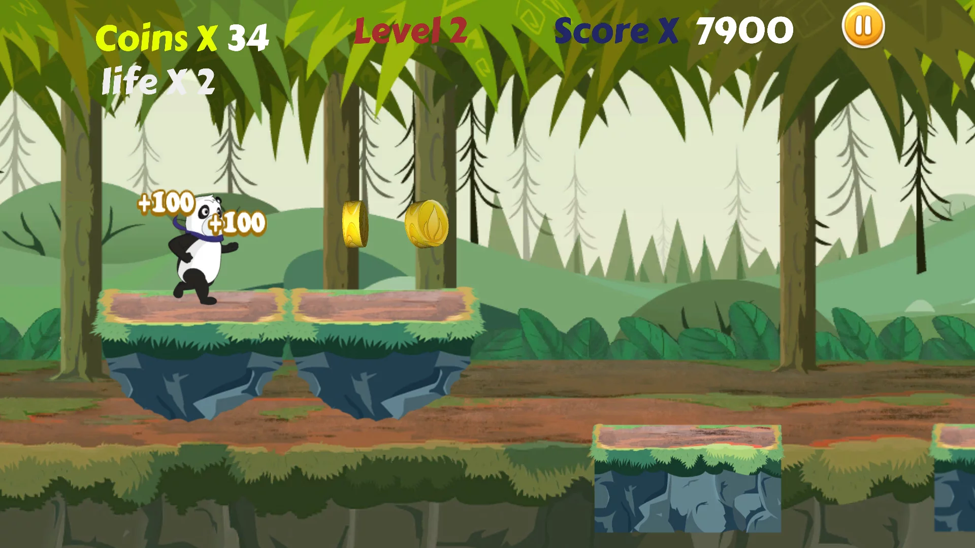 Изображение игры: Panda Run
